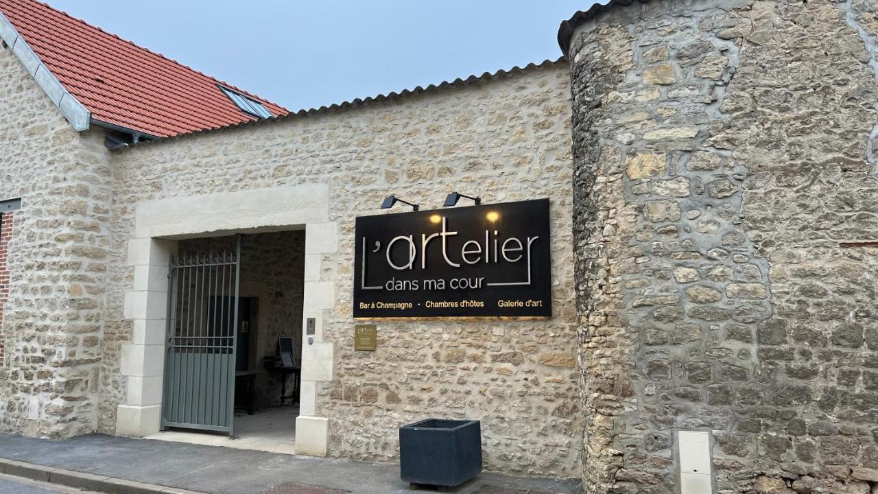 Bed and Breakfast L'Artelier Dans Ma Cour Hermonville Екстер'єр фото